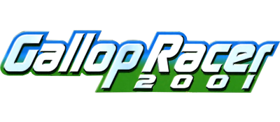 Gallop Racer 2001 title screen for Playstation 2